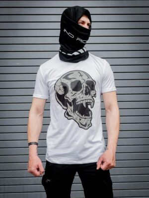 Camiseta Skull Blanco